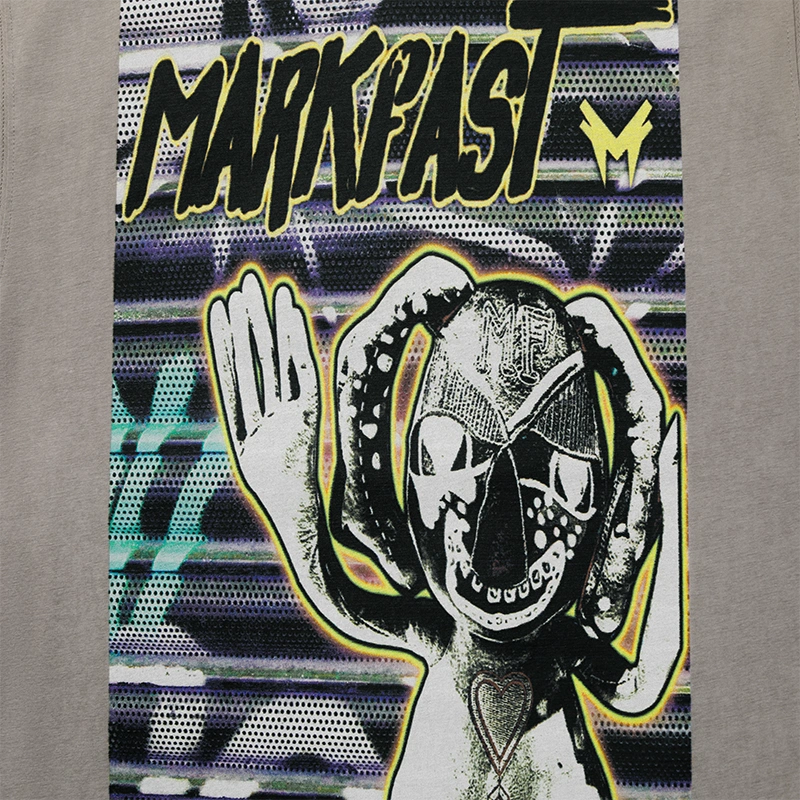 MarkFast Graphic Short Sleeve Cotton T-Shirts