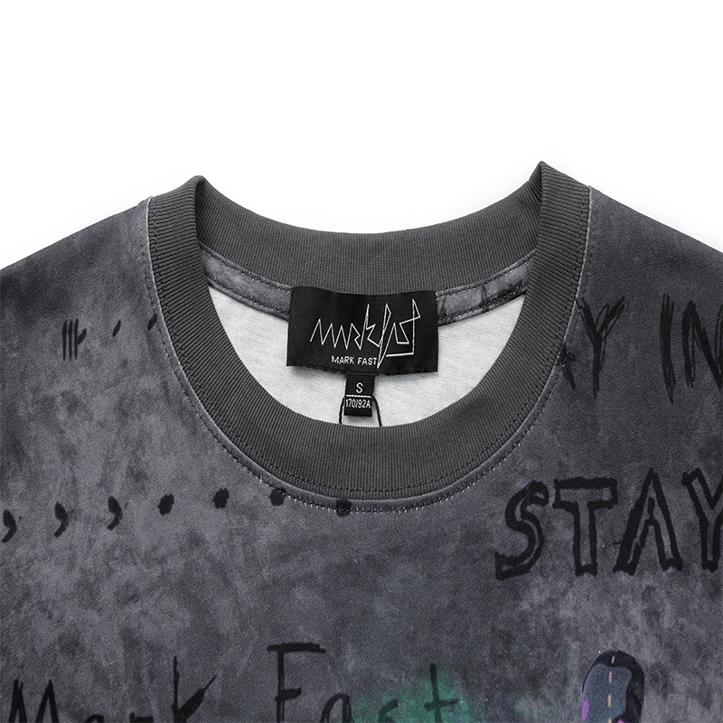 MarkFast Gray MF Mischief Monster T-Shirts