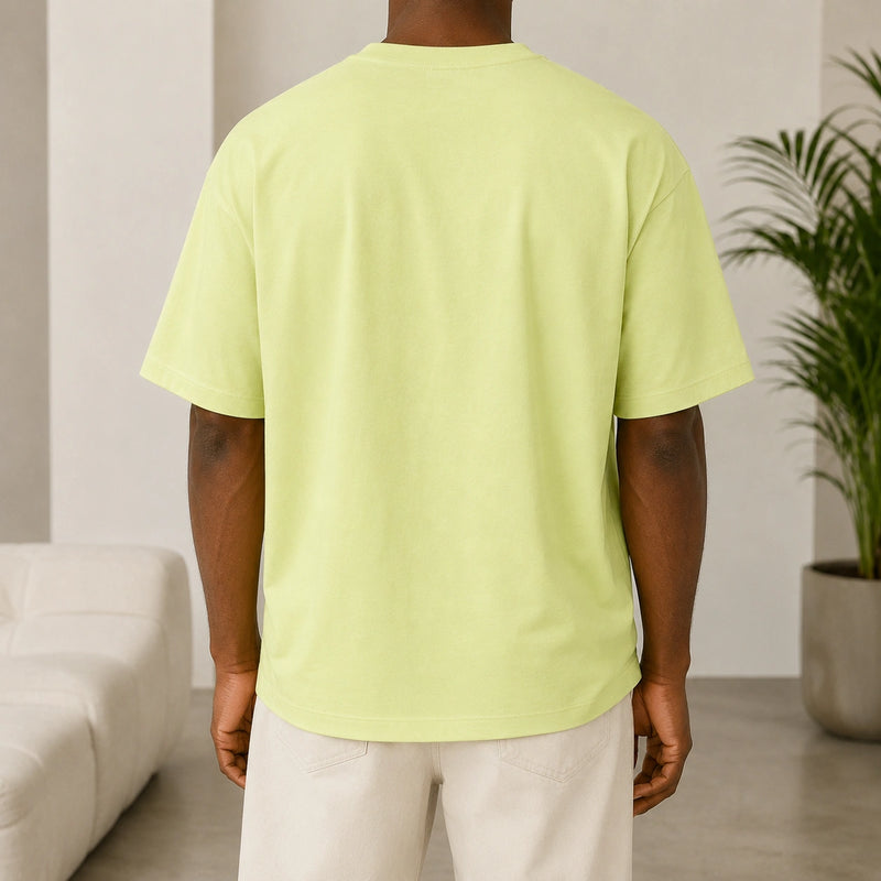 MarkFast Lemon Hand Drawn Fragment Floral Letter T-Shirts