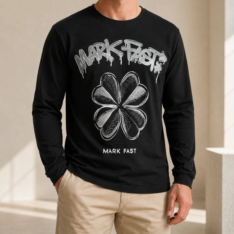 MarkFast Linen Cotton Crewneck T-Shirts
