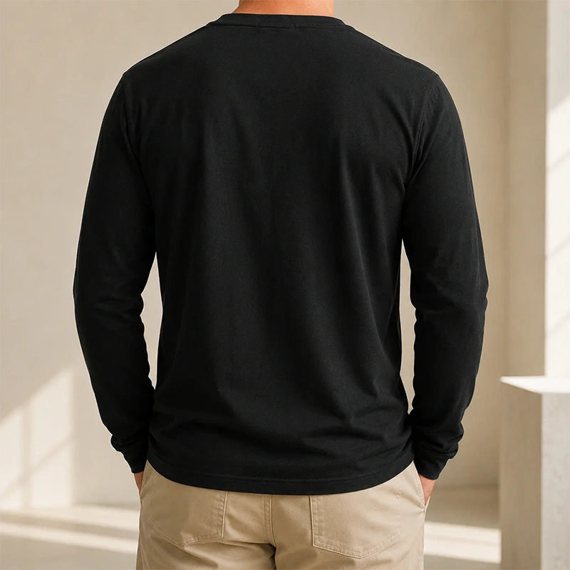 MarkFast Linen Cotton Crewneck T-Shirts