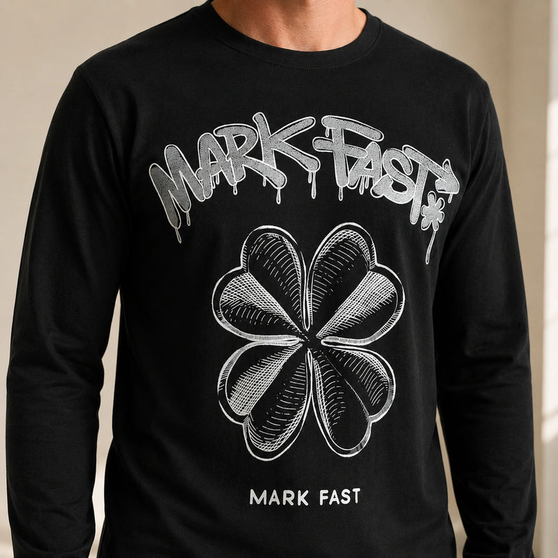 MarkFast Linen Cotton Crewneck T-Shirts