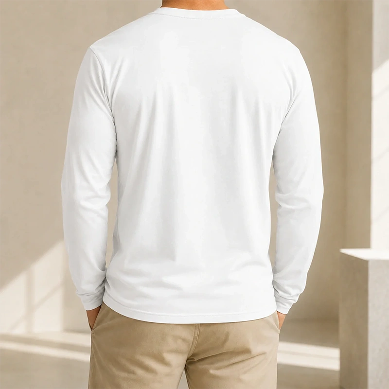 MarkFast Linen Cotton Crewneck T-Shirts