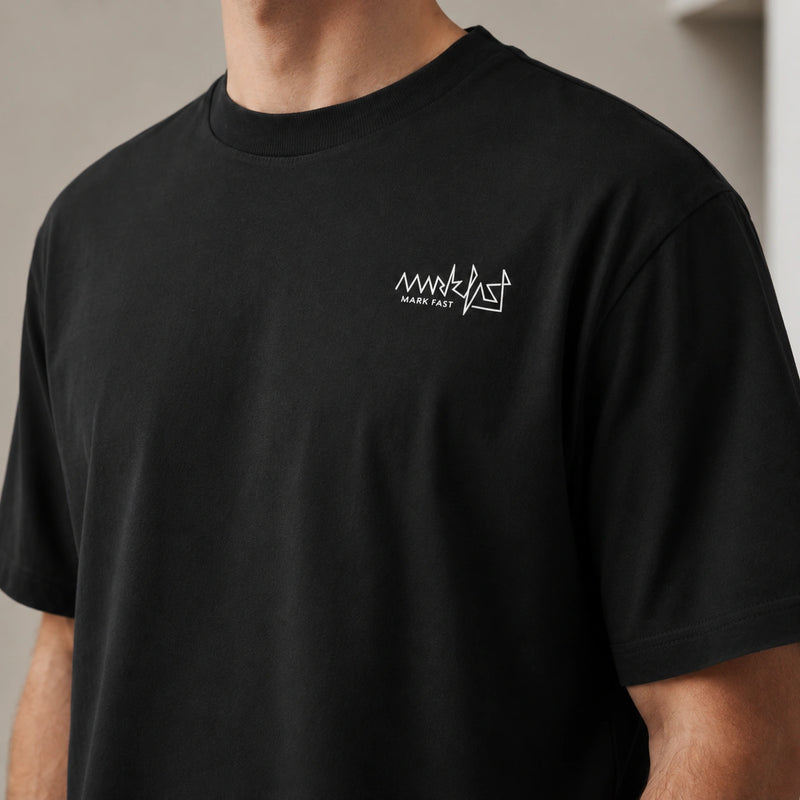 MarkFast Modern Silhouette Crewneck T-Shirts