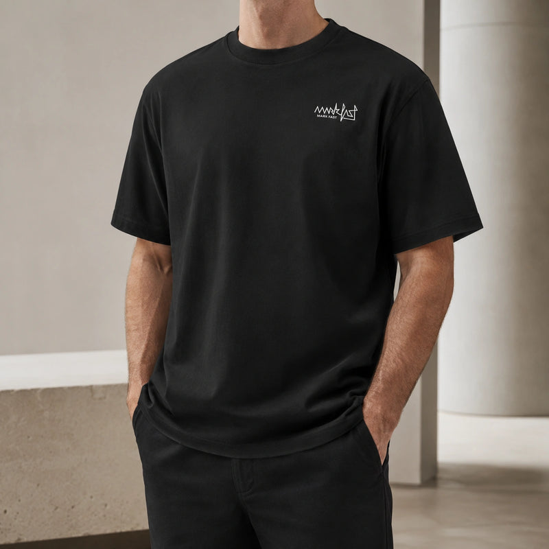 MarkFast Modern Silhouette Crewneck T-Shirts