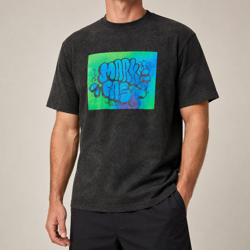 MarkFast Personalized Printed Round Neck Short-Sleeved T-Shirts