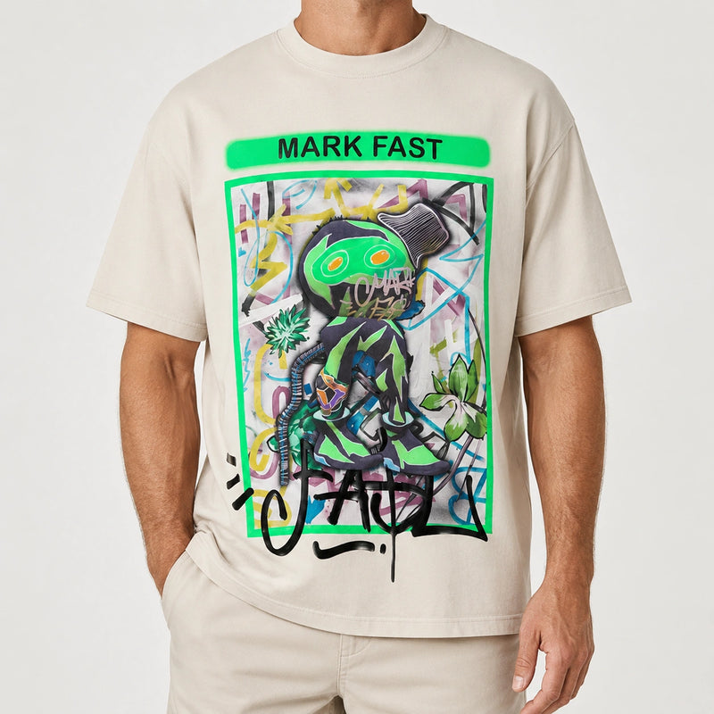MarkFast Printed Short Sleeve T-Shirts
