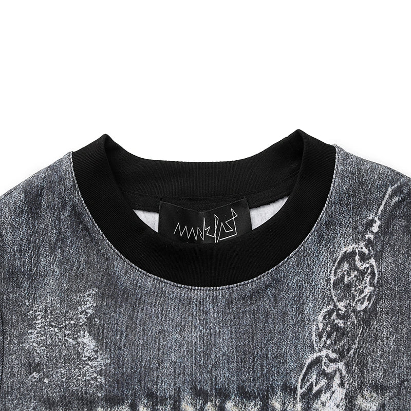 MarkFast Snow Wash Blue T-Shirts