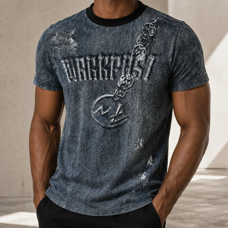 MarkFast Snow Wash Blue T-Shirts