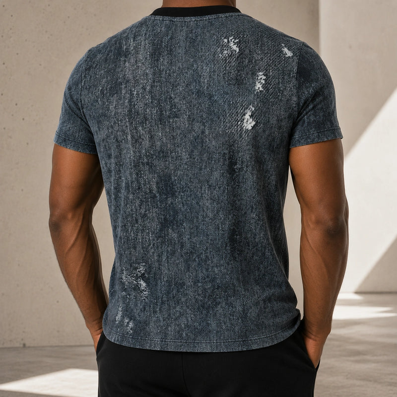 MarkFast Snow Wash Blue T-Shirts