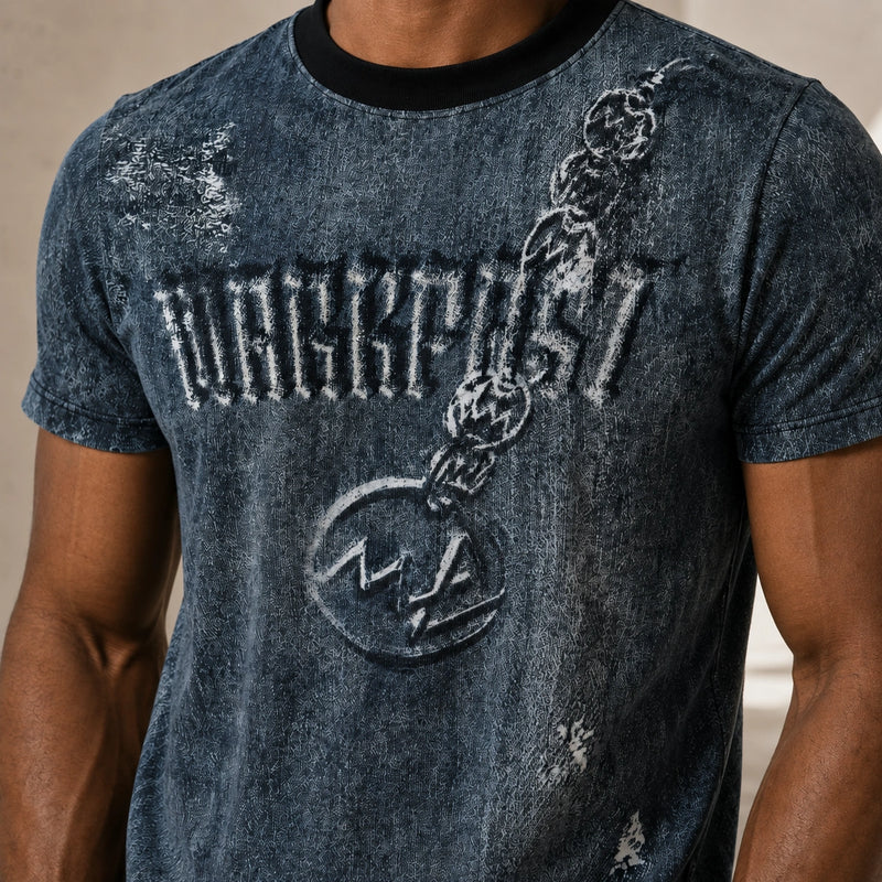 MarkFast Snow Wash Blue T-Shirts