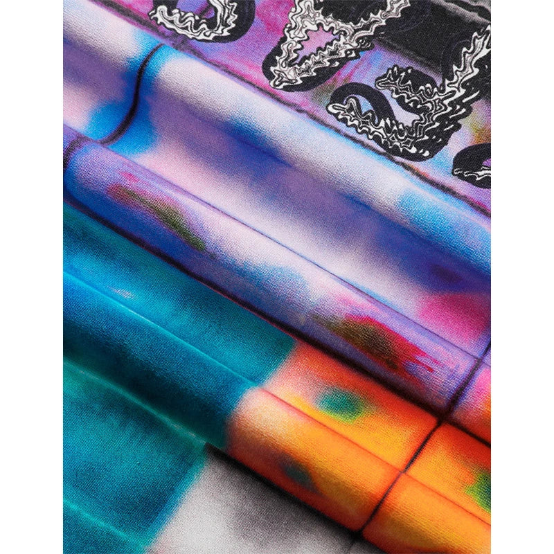 MarkFast Spectrum Box Print Relaxed Fit Graphic T-Shirts