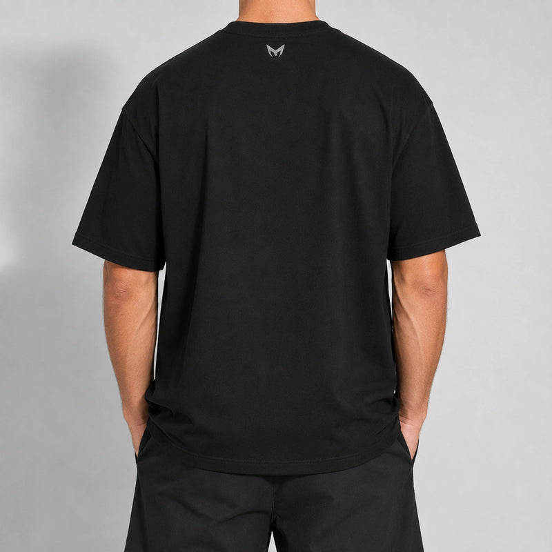 MarkFast Spectrum Box Print Relaxed Fit Graphic T-Shirts