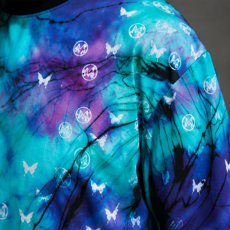 MarkFast Starry Sky Logo Printed T-Shirts