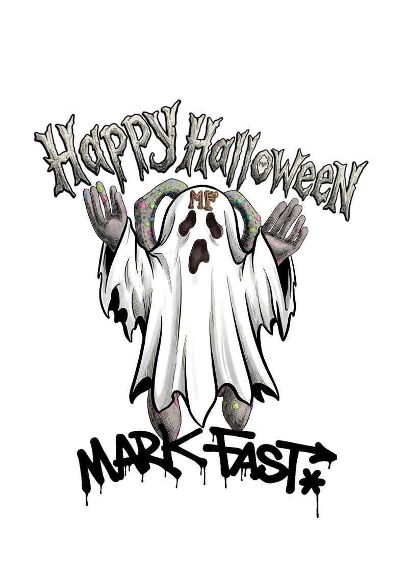 MarkFast Street Grunge Ghost Character Halloween T-Shirts