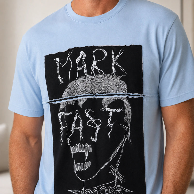 MarkFast Street Skull Graphic T-Shirts