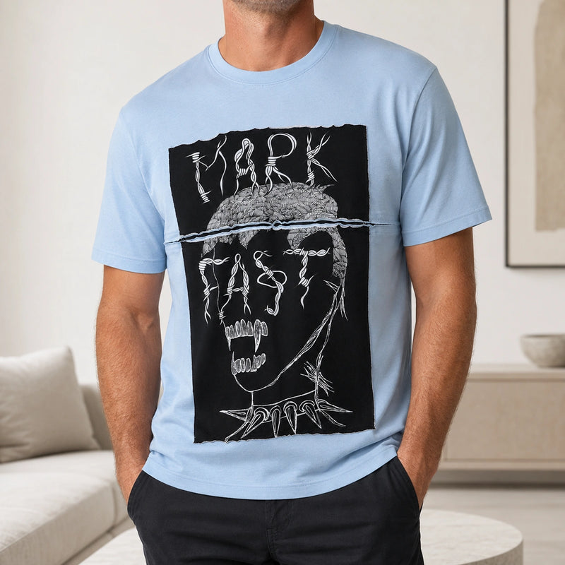 MarkFast Street Skull Graphic T-Shirts