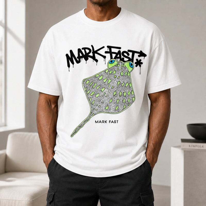 MarkFast Totem Devil Fish Wildlife Art Graphic T-Shirts