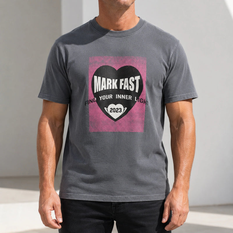 MarkFast Printed Cotton Loose T-Shirts