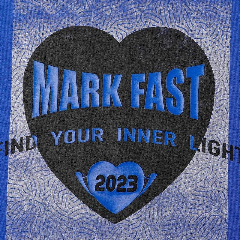 MarkFast Printed Cotton Loose T-Shirts
