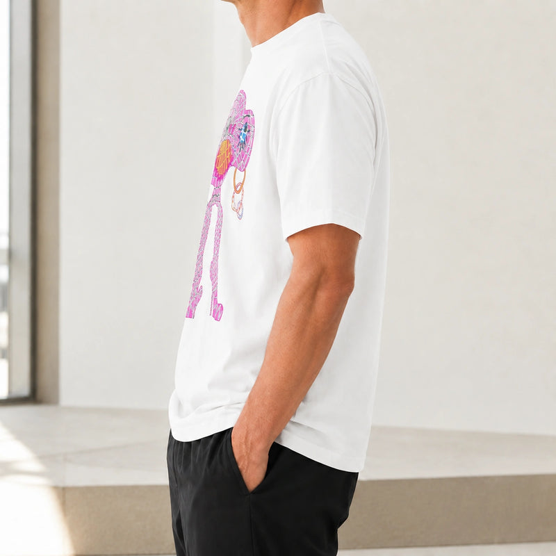MarkFast street style electric eye beast series T-shirts