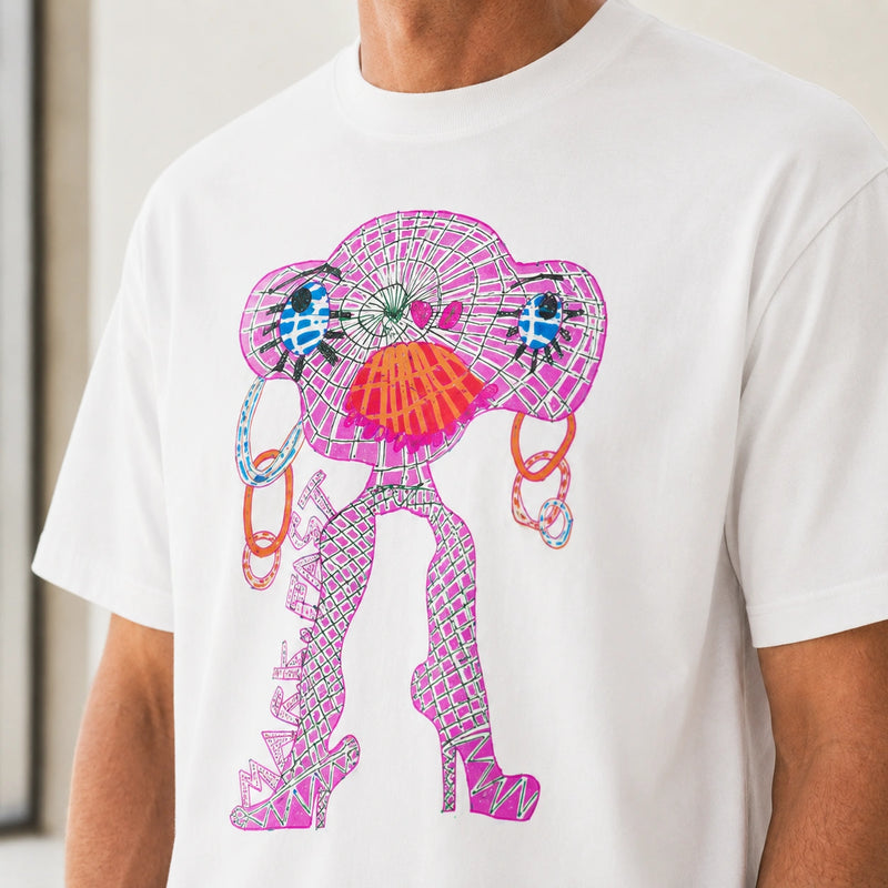 MarkFast street style electric eye beast series T-shirts