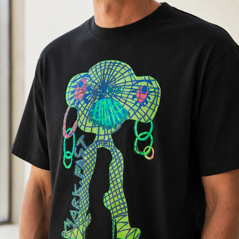 MarkFast street style electric eye beast series T-shirts