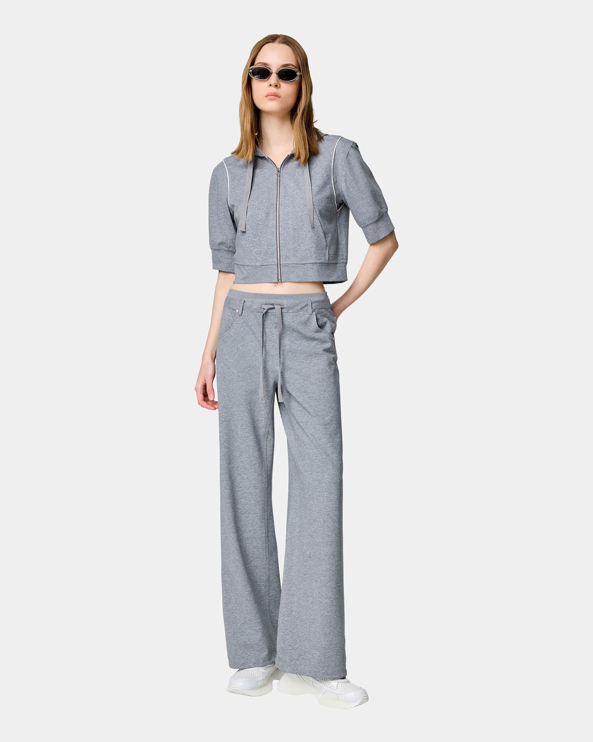 Women's Citywalk Series Hooded Short-Sleeved Sweatshirt