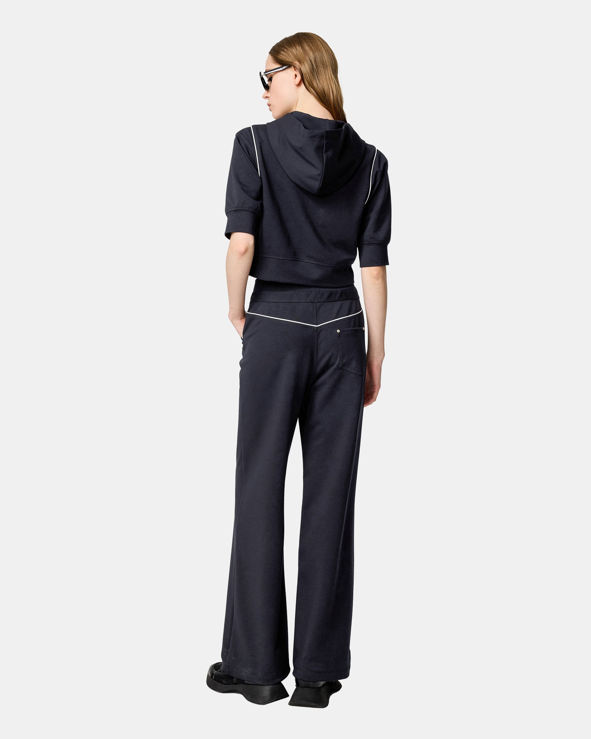 Women's Citywalk Series Hooded Short-Sleeved Sweatshirt