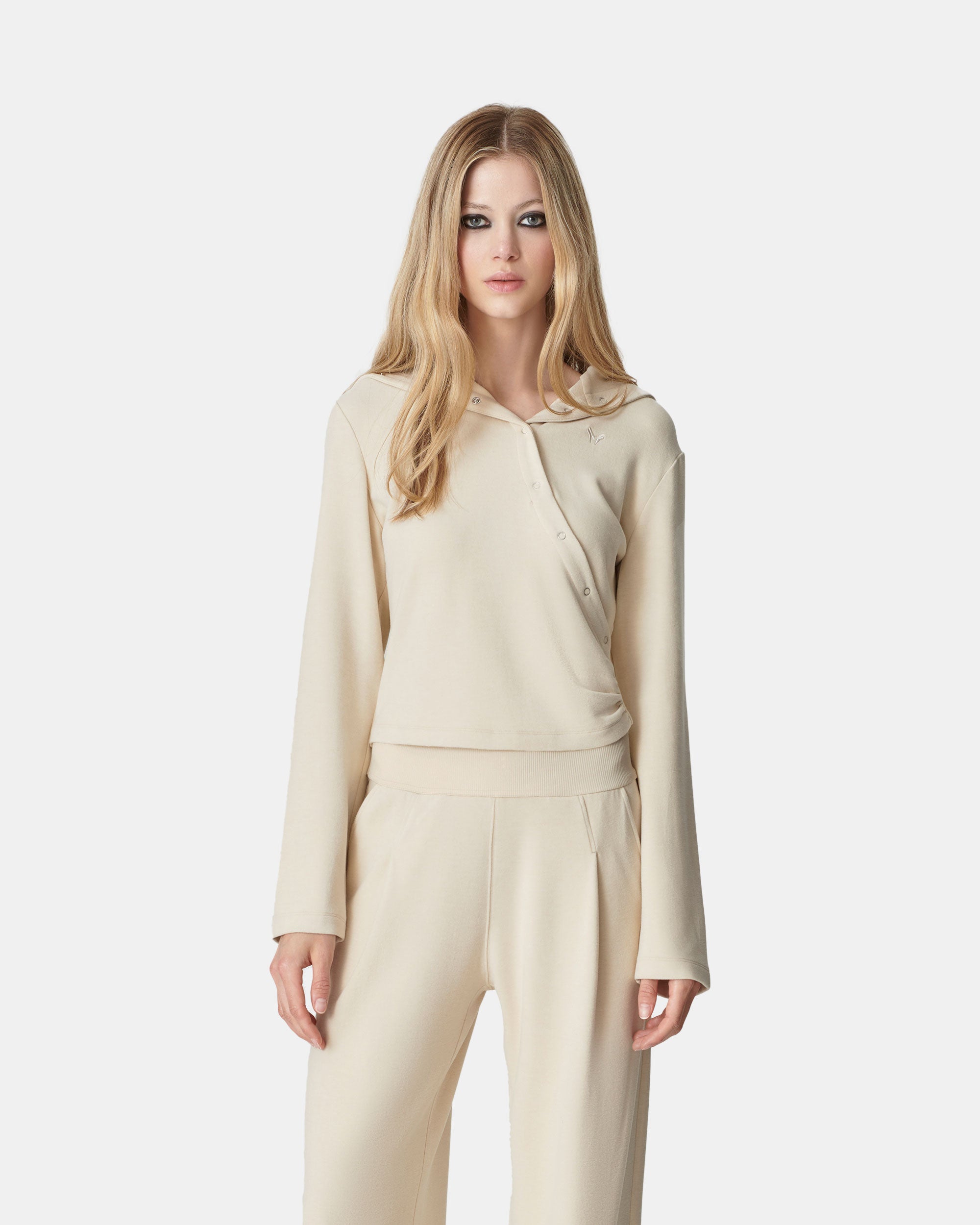 Women's Wrap Hooded Sweatshirt