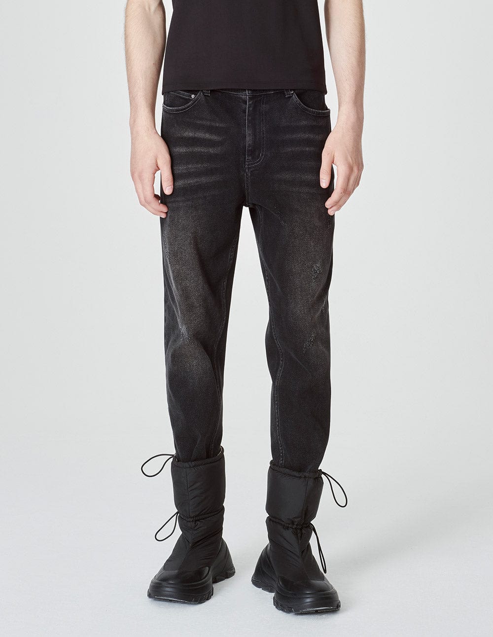 Men's Vintage Cotton Wash Jeans