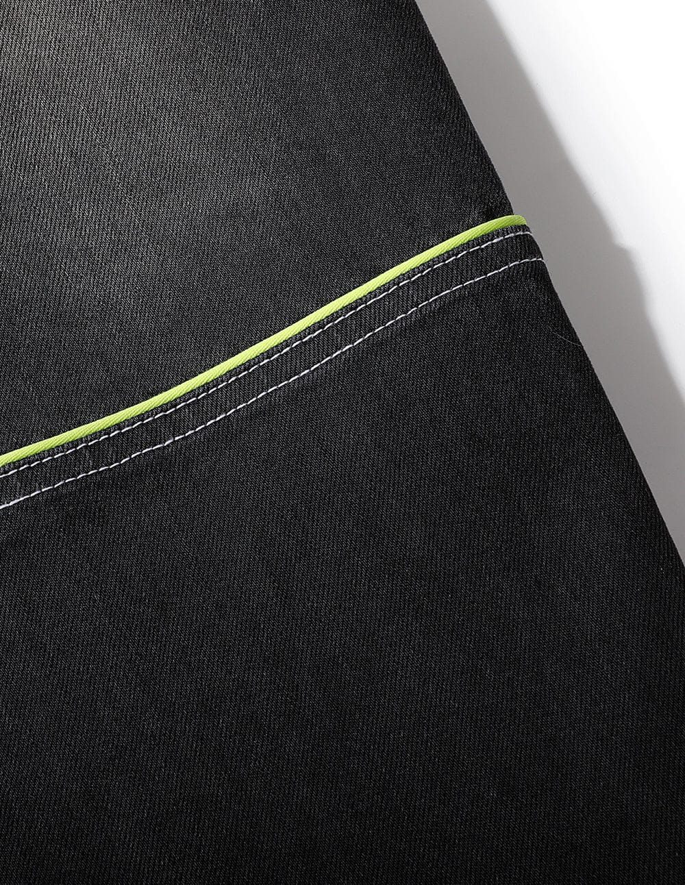Neon-Paneled Jeans